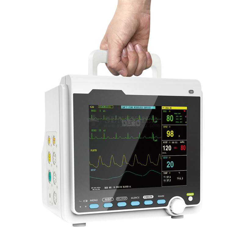 200-High Quality 8 Inch LCD Portable ICU Patient Monitor Electric Manual Power Source Multi-Parameter Ex.jpg